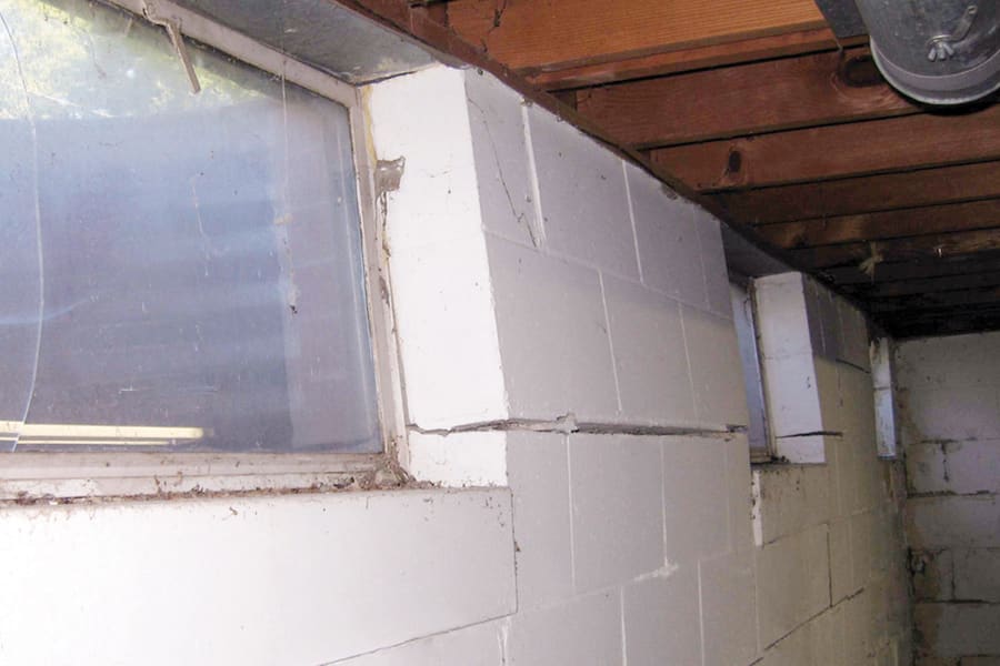 Old North Knoxville Foundation Repair: Bowing Walls & Floor Cracks