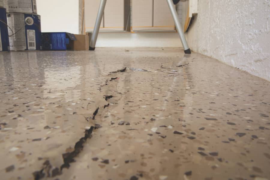 Concrete Garage Floor Repair and Leveling Services