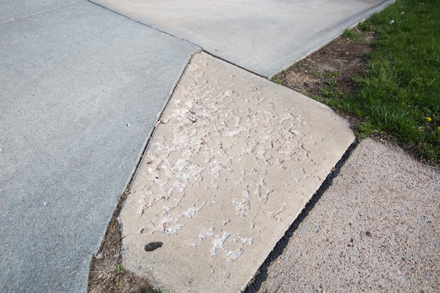 Wear and Tear in concrete