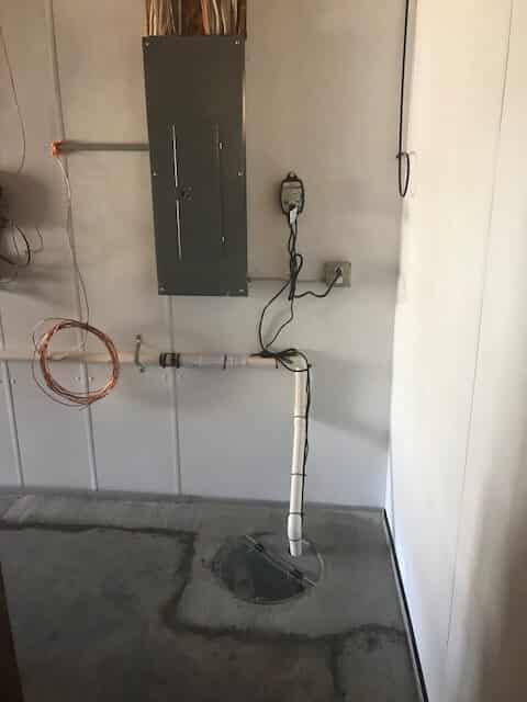 Basement Sump Pump Project