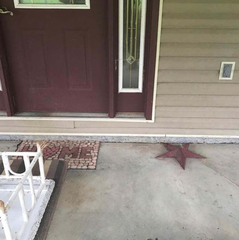 polylevel needed on front porch