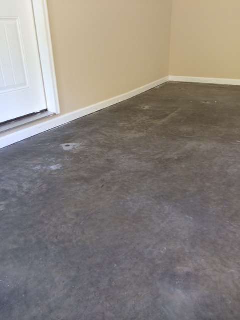 garage floor finished
